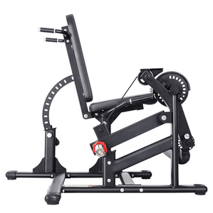 Máquina de prensa de piernas con carga de placas de acero para gimnasio en casa, fitness, culturismo, extensión y curl de piernas sentado ajustable, ejercicio seguro - Product Image 2