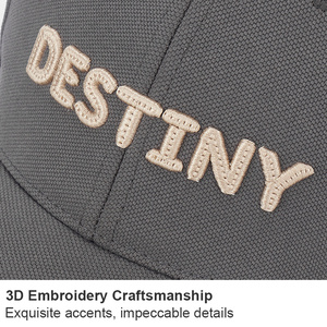 Gorra de Béisbol Deportiva Personalizada con Logotipo Bordado, 6 Paneles, Unisex, Ajustable, Protección Solar, para Hombre y Mujer - Product Image 3