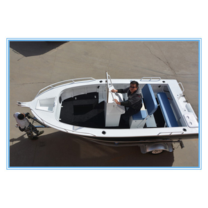 Bateau de pêche sportif en nouvel état avec <span class=keywords><strong>coque</strong></span> de bateau ouverte en aluminium pour moteur hors-bord électrique - Product Image 2