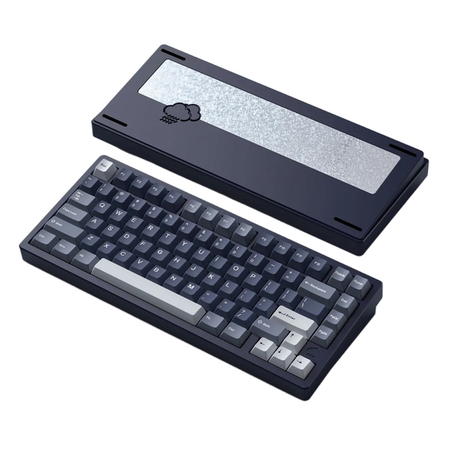 Wob Rainy75 Wireless 2.4G Three Model Connectivity 8 PCB Gaskets Long-Lasting Battery Life Computer Game Keyboard