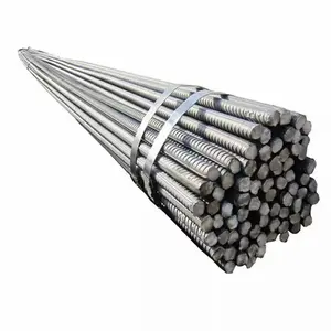 Ss400 S355 HRB335 Deformed Steel Bar Iron Rods for Construction Concrete Building