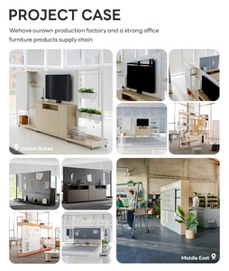 Mueble de Almacenamiento para <span class=keywords><strong>TV</strong></span> Móvil, Mueble Modular de Presentación para Oficina, para un Espacio de Trabajo Ágil - Product Image 2