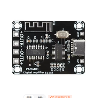 Mini-édition A155 PAM8403 – Carte d'amplificateur de puissance numérique sans fil ultra-haute définition – Carte d'amplificateur double 5W alimentée par USB-C