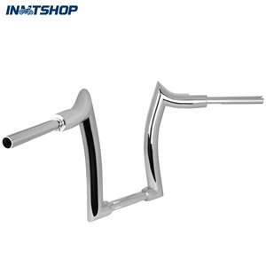 Obral Stok Australia - Stang Motor 14'' 16'' Rise 2'' Ape <span class=keywords><strong>Hanger</strong></span> Handlebar Aluminium Cocok untuk Softail <span class=keywords><strong>Fat</strong></span> Boy - Product Image 1