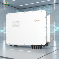 Système de stockage d'énergie solaire hybride MPPT Solis GHS-314 125KW à refroidissement liquide, batterie lithium-ion 241kWh, garantie 10 ans