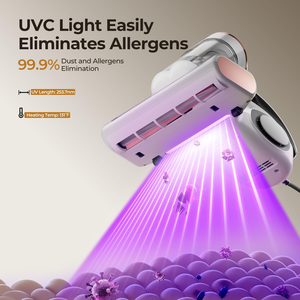 Cordless UV-C Mattress <b>Vacuum</b> Cleaner Wireless <b>Portable</b> Handheld <b>Vacuum</b> 6-Layer HEPA Filtration for Sofa Bed Carpet - Product Image 6