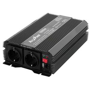 Convertisseur d'énergie Alcapower 1500W à onde sinusoïdale modifiée, sortie 12V DC vers 230V AC pour utilisation en voiture - Product Image 1