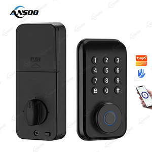 Sinh trắc học vân tay & Keyless nhập Ổ khóa cửa với kết nối wifi tuya BLE mã kỹ thuật số bàn phím chốt cửa thông minh khóa - Product Image 1