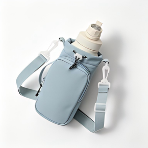 Bolsa para Botella de Agua para Mujer, Ligera, de Nailon, Deportiva, para Gimnasio, Portátil, Bandolera, para Exteriores - Product Image 1