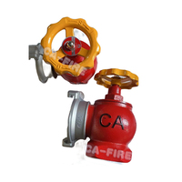 Vanne d'atterrissage de bouche d'incendie en fonte de style russe en laiton durable Ca-Fire de qualité supérieure