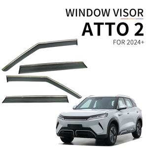 Déflecteurs de vitres latérales pour ATTO 2, YUAN 2024+, pare-pluie et pare-soleil, à fixer par ruban adhésif - Product Image 2