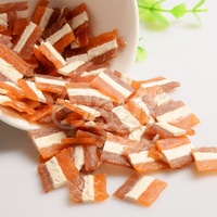 Friandises Arc-en-ciel pour chats, en gros, de notre usine OEM, à base de viande pure, saveurs variées (poulet, saumon, morue, thon), pour chats de tout âge