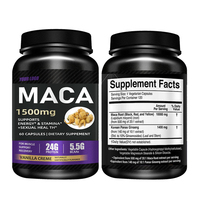 Ausreson Maca Capsule OEM Comprimés énergétiques pour hommes Pilule à base de plantes améliorant l'énergie Complément alimentaire Capsule Maca