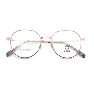 กรอบแว่นตาเมมโมรี่เมทัล D9955 น้ำหนักเบา ทนทาน ทันสมัย ดีไซน์ยืดหยุ่นเพื่อความสบาย - Product Image 1