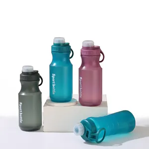 Botella de agua barata para deportes al aire libre, Material de 550ml, sin Bpa, para Fitness y ciclismo
