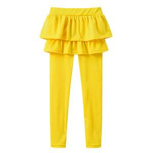 Leggings per Bambine con Gonna Integrata <span class=keywords><strong>in</strong></span> Misto Cotone, Colori Vivaci, Vendita Calda Primavera-Autunno 2020 - Product Image 6