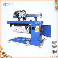 Nouvelle machine de soudage linéaire longitudinale automatique 1000/1500 mm avec alimentateur de fil pour conduit en acier de petit diamètre