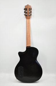 Guitarra Silenciosa Crossover Geake G-1621 de 39 Pulgadas de Alta Calidad con Fondo y Aros de Caoba - Product Image 4