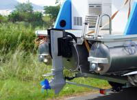 Bateau à ponton électrique Kinlife 10 places avec moteur électrique, panneau solaire, cuisine, toilettes et canapé confortable pour la pêche en famille