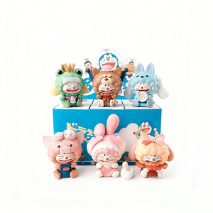 หุ่นตุ๊กตาพีวีซี<span class=keywords><strong>การ์ตูน</strong></span>น่ารัก Dora Melody Kuromi อินเทรนด์ชุดกล่องปริศนาตกแต่งสำหรับเด็ก - Product Image 2