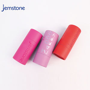 Tube cylindrique en papier écologique avec estampage à chaud argenté, impression UV et logo personnalisé pour emballage cosmétique - Product Image 5