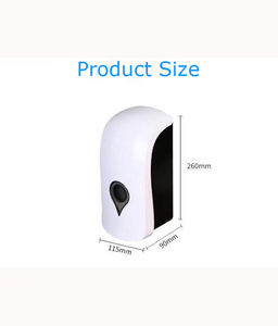 Dispensador de jabón líquido de espuma de mano montado en la pared de plástico ABS de 1000ml moderno - Product Image 5