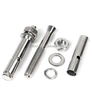 Boulon <span class=keywords><strong>d</strong></span>'<span class=keywords><strong>ancrage</strong></span> à manchon en acier inoxydable robuste Fixation rapide et solide des murs et briques en béton pour une fixation sûre - Product Image 2