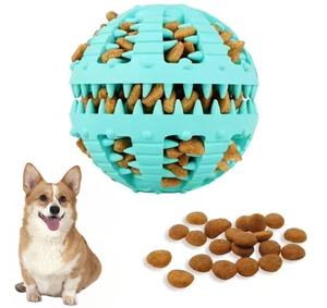 Dayanıklı kauçuk haddeleme köpek topu oyuncak çevre dostu interaktif çiğnemek tedavi yıkılmaz plastik torba paketlenmiş - Product Image 3