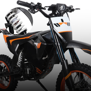 Nouvelle moto électrique tout-terrain KMS 48V 40AH avec batterie au lithium, 7 vitesses, suspension hydraulique, moteur sans balais, autonomie de 200 km, vitesse de 61-80 km/h - Product Image 3