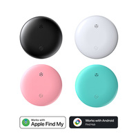 Traceur GPS intelligent compatible iOS et Android, localisateur GPS pour animaux de compagnie, clés de voiture, enfants, AirTag, localisateur de bagages