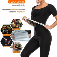Taille formateur sweat chemise Sauna costume pour perte de poids entraînement Shaper Cincher minceur t-shirt