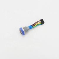 Conjunto de cableado OEM impermeable con código D, receptáculos para panel automotriz y conector de enchufe sin blindaje para cable de conexión