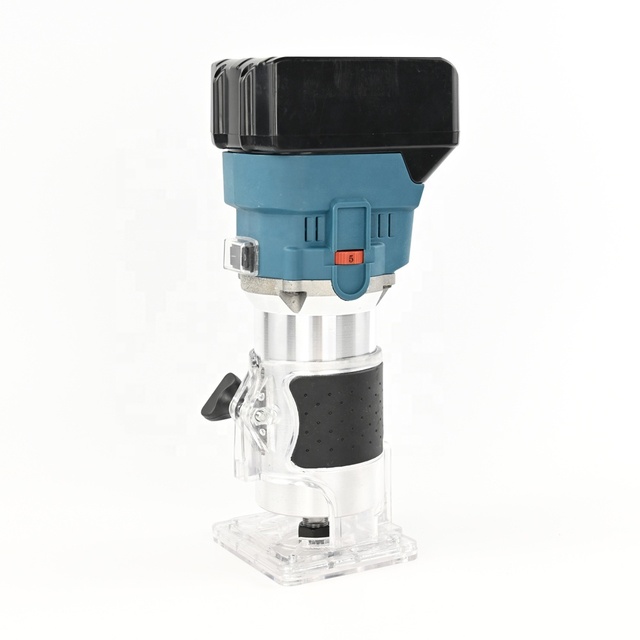 Portable 20V Cordless 3/8 Inch Laminate Trimmer Adjustable Speed Brushless Hand Trim Router