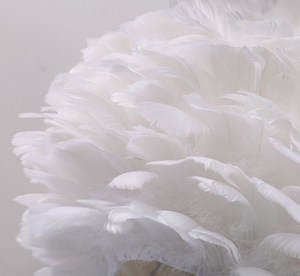 Lampe de table LED en métal de style nordique moderne avec corps en fer écologique à intensité variable pour chambres à coucher - Product Image 3