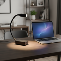 Lampe murale LED rechargeable en aluminium avec variateur tactile, design moderne, pour salon, usage domestique, lecture intérieure/extérieure