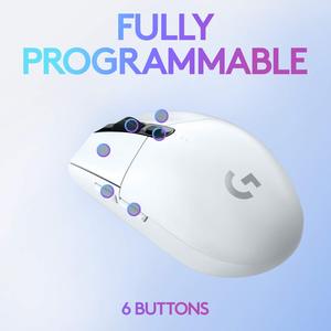 Pour <span class=keywords><strong>Logitech</strong></span> G304 LIGHTSPEED souris sans fil 12000 DPI souris de jeu souris <span class=keywords><strong>Portable</strong></span> légère blanc Compatible avec <span class=keywords><strong>PC</strong></span>/Mac - Product Image 3