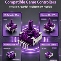 Module de joystick analogique magnétique TMR anti-dérive JL16 pour manettes de jeu Flydigi Vader3 Pro/Gamesir G7 Pro/BitDo