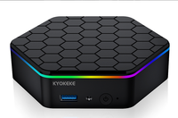 Mini PC N150 RGB Directo de Fábrica, 16 GB de RAM + 512 GB SSD, Win11 Pro, Impresionante Iluminación Aurora, Perfecto para Juegos y Oficina