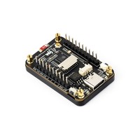 SKU-34056 Waveshare ESP32-C6 Papan Pengembangan Layar Sentuh AMOLED 1,64 inci Resolusi 280x456 16,7 Juta Warna Antarmuka QSPI
