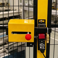 Verrou de sécurité mécanique robuste Hsj, interrupteur de porte de sécurité pour système de protection de machines robotisées