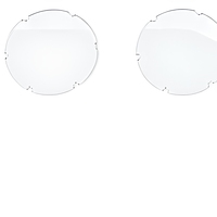 Lentille de visée en résine transparente HT Factory pour tir à l'arc, compatible avec les viseurs Fire Pig