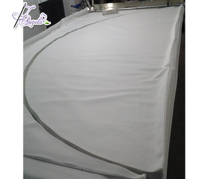 120 Inch White Round <strong>Linen</strong> <strong>Tablecloths</strong> ,120 Inch White Round <strong>Tablecloth</strong>, Iron-free, Seamless - Product Image 3