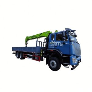 New Sinotruk 6x4 Truck Mounted Zoomlion 14 Ton 5-section Arm Crane, <b>Strong</b> Lifting Capacity for Steel <b>Box</b> Girder Lifting - Product Image 1