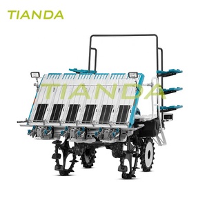 8 <b>Rows</b> Paddy Tray Rice Seedlings Transplanting <b>Machine</b> Paddy Rice Transplanter - Product Image 2