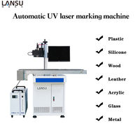 Machine de marquage laser à vision CCD automatique pour le marquage des métaux, du plastique, des circuits imprimés, des codes QR et des numéros de série