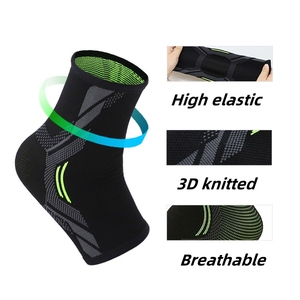 Aofit Manchon de compression respirant Soulagement de la douleur Chaussettes tricotées en nylon pour entorse du pied Attelle de soutien de la cheville - Product Image 2