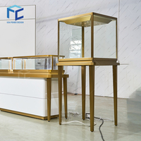 Maßgefertigte Hochwertige Plexiglas-Holzvitrine für Einzelhandel, Schmuckausstellung, Museen und Ausstellungsräume PENBO