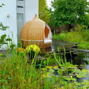 Tumbona Moderna <span class=keywords><strong>de</strong></span> Metal y Plástico para Exteriores, Silla <span class=keywords><strong>de</strong></span> <span class=keywords><strong>Piscina</strong></span> <span class=keywords><strong>con</strong></span> Cojín para Patio, Sala <span class=keywords><strong>de</strong></span> Estar, Villa, Terraza, <span class=keywords><strong>Playa</strong></span>, Hotel - Product Image 3