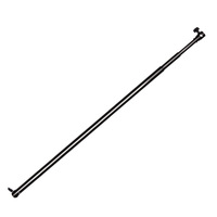 Yiscaxia acier inoxydable/aluminium Portable 3M support de barre transversale télescopique léger pour accessoires de Studio de photographie