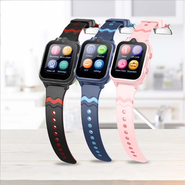 4G Video Call GPS Kids Smart Watch Newest Children Smartwatch D35 for Kid Baby Boy Girls Watches